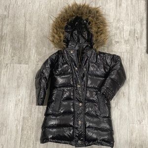 Appaman down coat. Shiny black. Size 3t